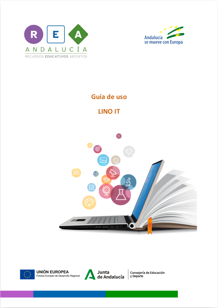 Captura de pantalla del documento Guía de uso LINO IT