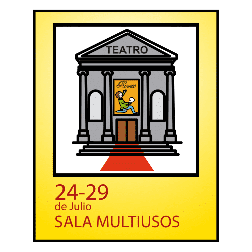 Evento La imagen muestra un cartel anunciando una obra de teatro.