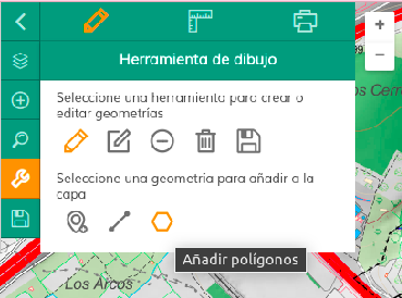 Añadir polígonos
