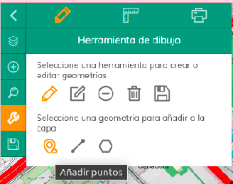 Añadir puntos