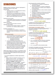 Ecuaciones