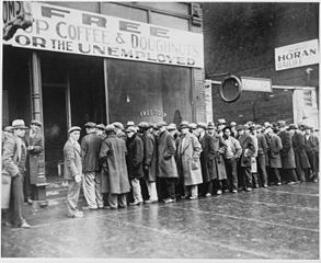 Parados en la depresión de los 30