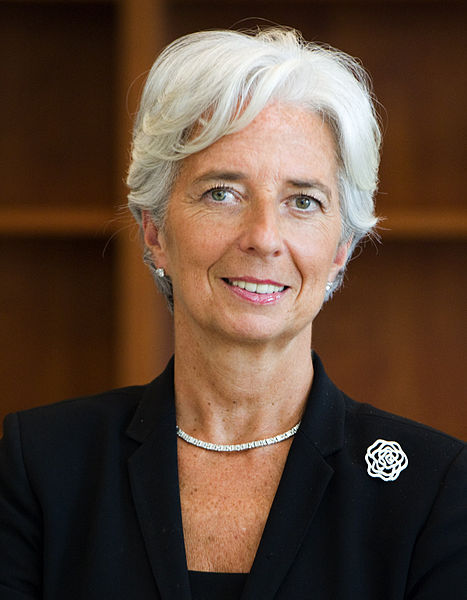 Christine Lagarde, Directora gerente del FMI (desde 5 julio de 2011)