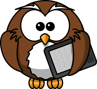 Lechuza Wise con su tablet