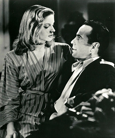 Bacall y Bogart en Tener y no tener
