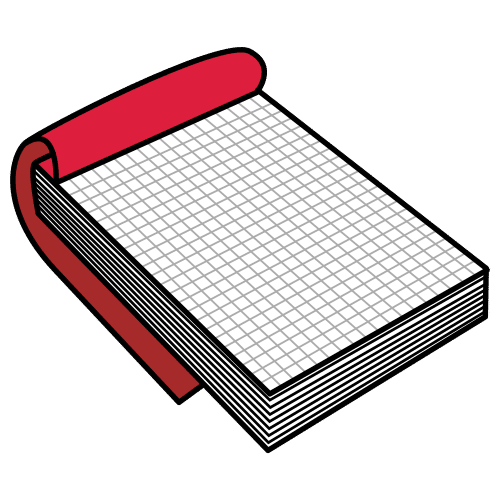 Una libreta para escribir un diario