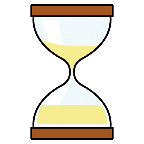 Un reloj de arena
