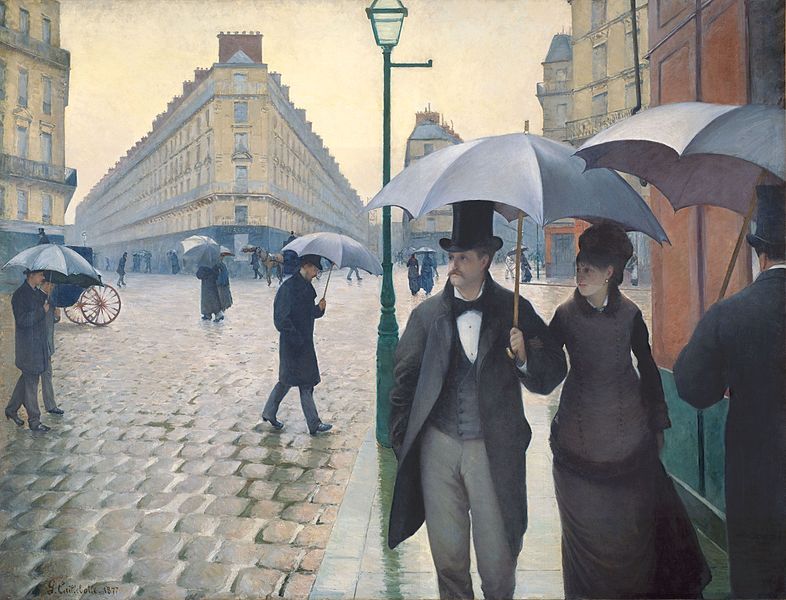 Día de lluvia en París