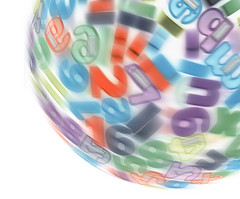 Letras de colores