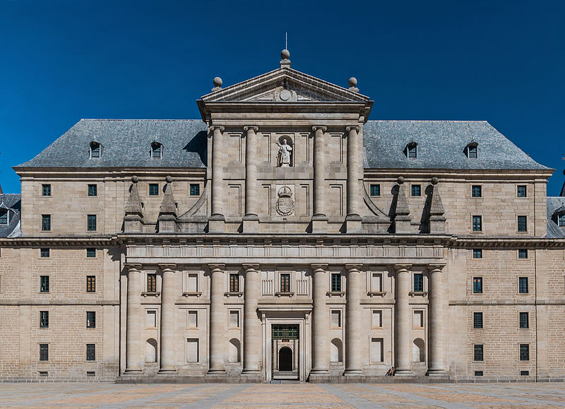 Fachada del Monasterio de San Lorenzo del Escorial