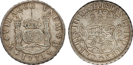 Moneda castellana de 1771