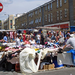 street market in London