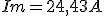  Im=24,43 A 