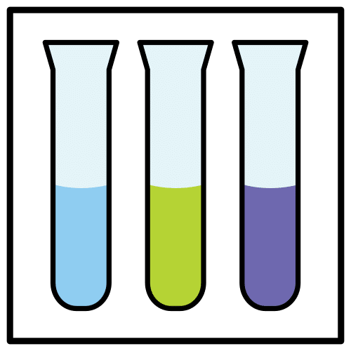Imagen que muestras tubos de ensayo para hacer experimentos en un laboratorio