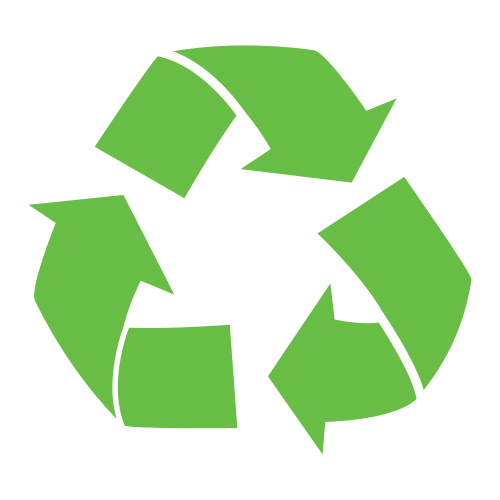 Imagen de un pictograma del símbolo de reciclaje