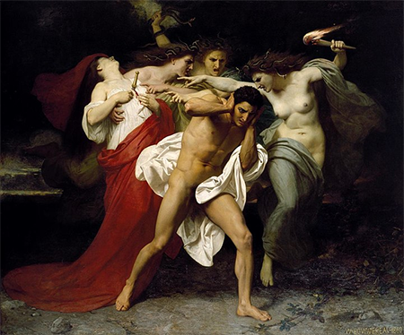 El remordimiento de Orestes