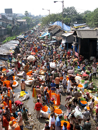 Calle de Calcuta (India)