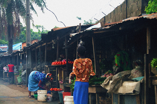Comercio en Lagos (Nigeria)