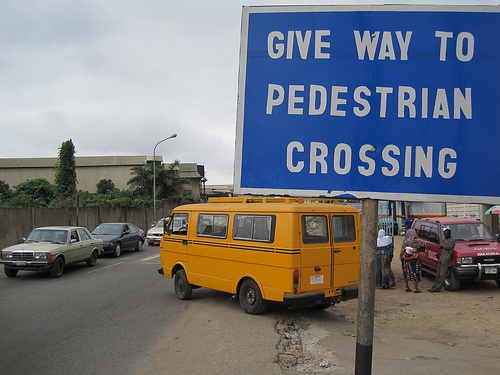 Calle en Lagos (Nigeria)