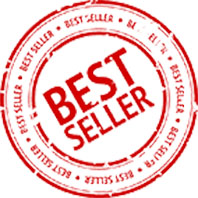 Sello que acredita un best seller