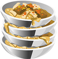 Platos sucios