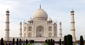 Imagen del Taj Mahal en la India