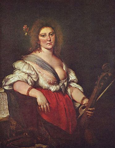 Posible retrato de Bárbara Strozzi hacia 1630