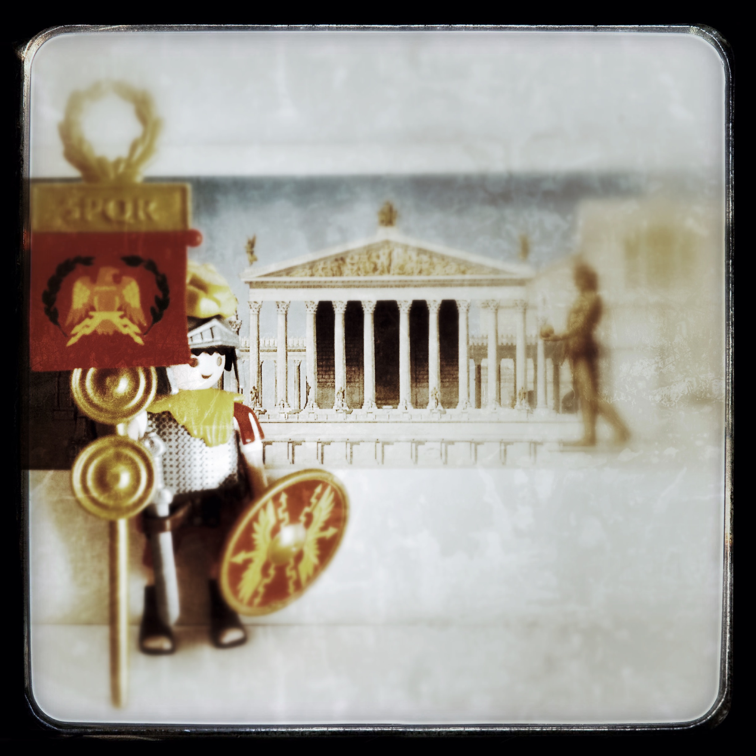 Playmobil portaestandarte