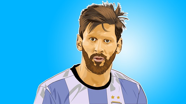 Imagen del futbolista Messi