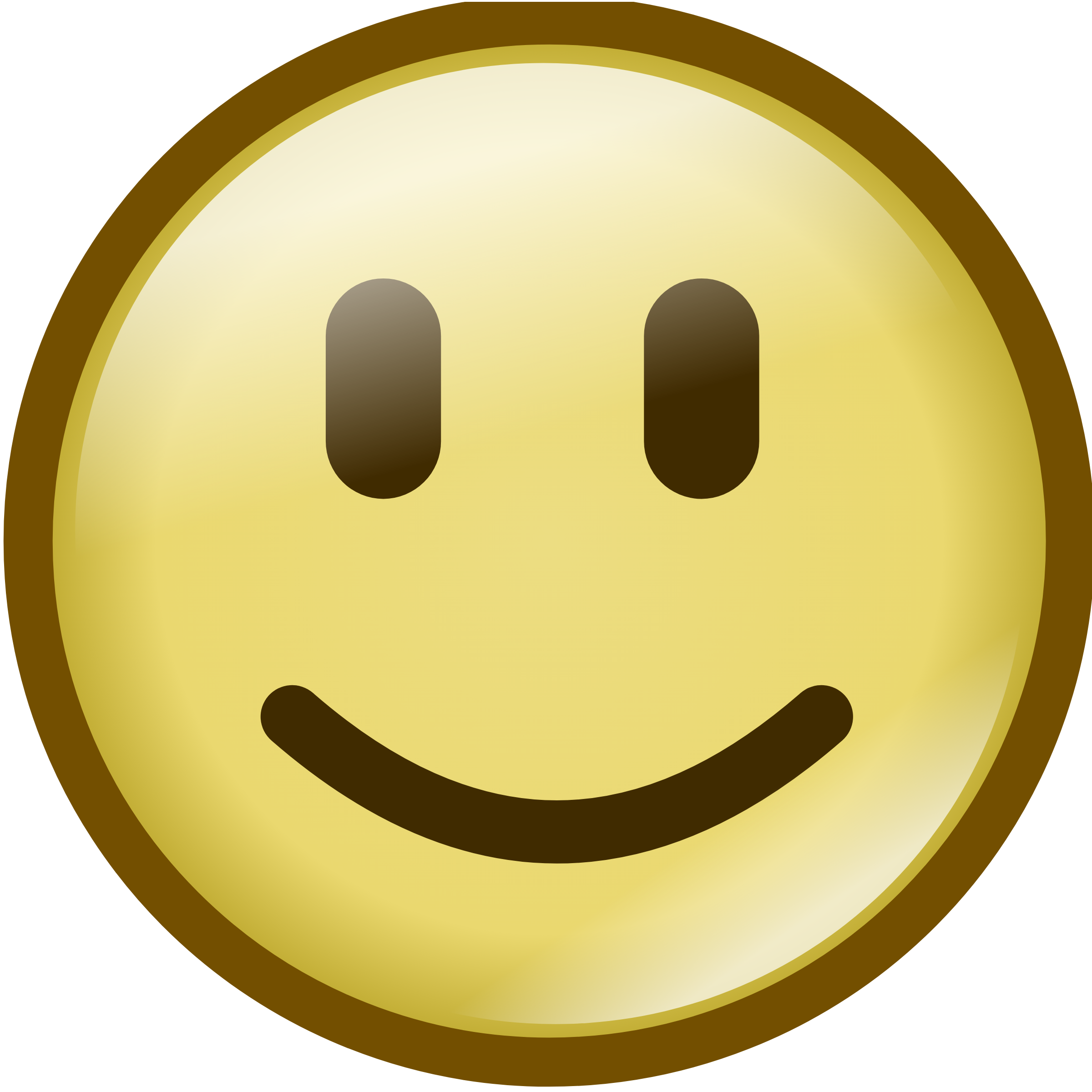 Emoticono de una cara sonriendo.