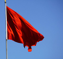Bandera roja