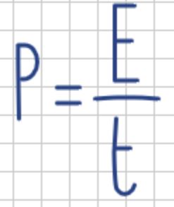 Fórmula de la potencia