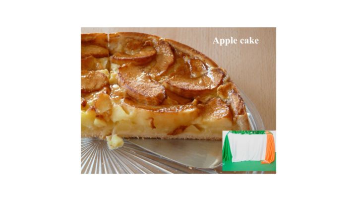 Pastel de manzana.