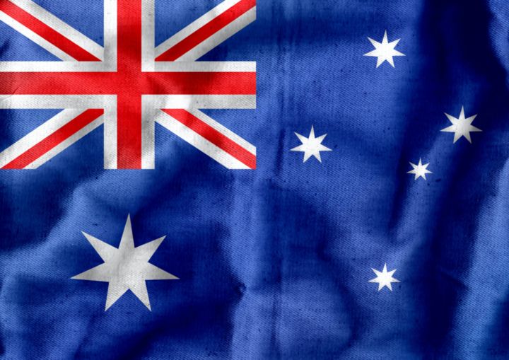 Bandera de Australia.
