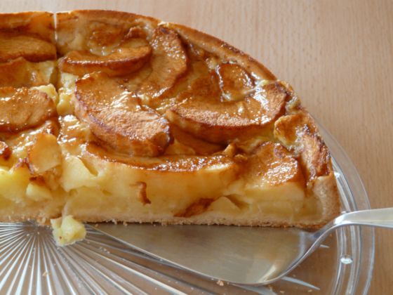Pastel de manzana.