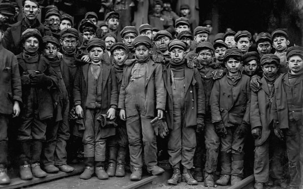 Niños de la fábrica de carbón 