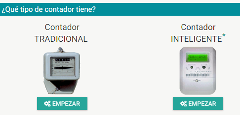 simulador comprobar factura luz