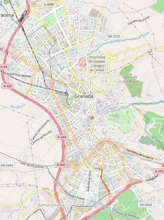 Imagen sobre 'Mapa de Granada'