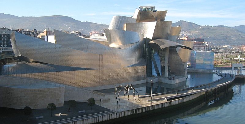 El edificio emblemático de Frank O. Gehry: el Museo Guggenheim de Bilbao