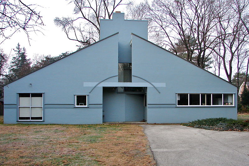 Vanna Venturi House. Diseño de Venturi para la vivienda de su madre