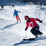 skiing