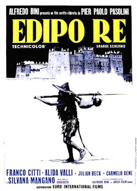 Cartel de Edipo Rey de P. P. Pasolini