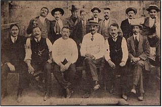 Trabajadores a principios del siglo XX