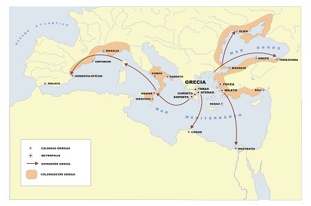 Expansión colonial griega