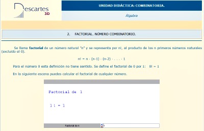 Página del Proyecto Descartes