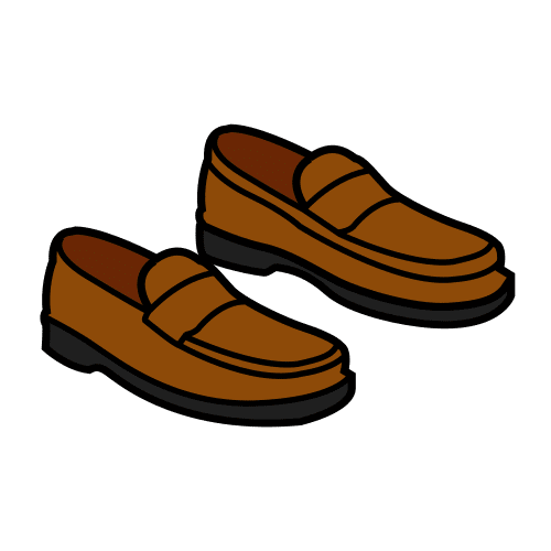 La imagen muestra unos zapatos marrones.