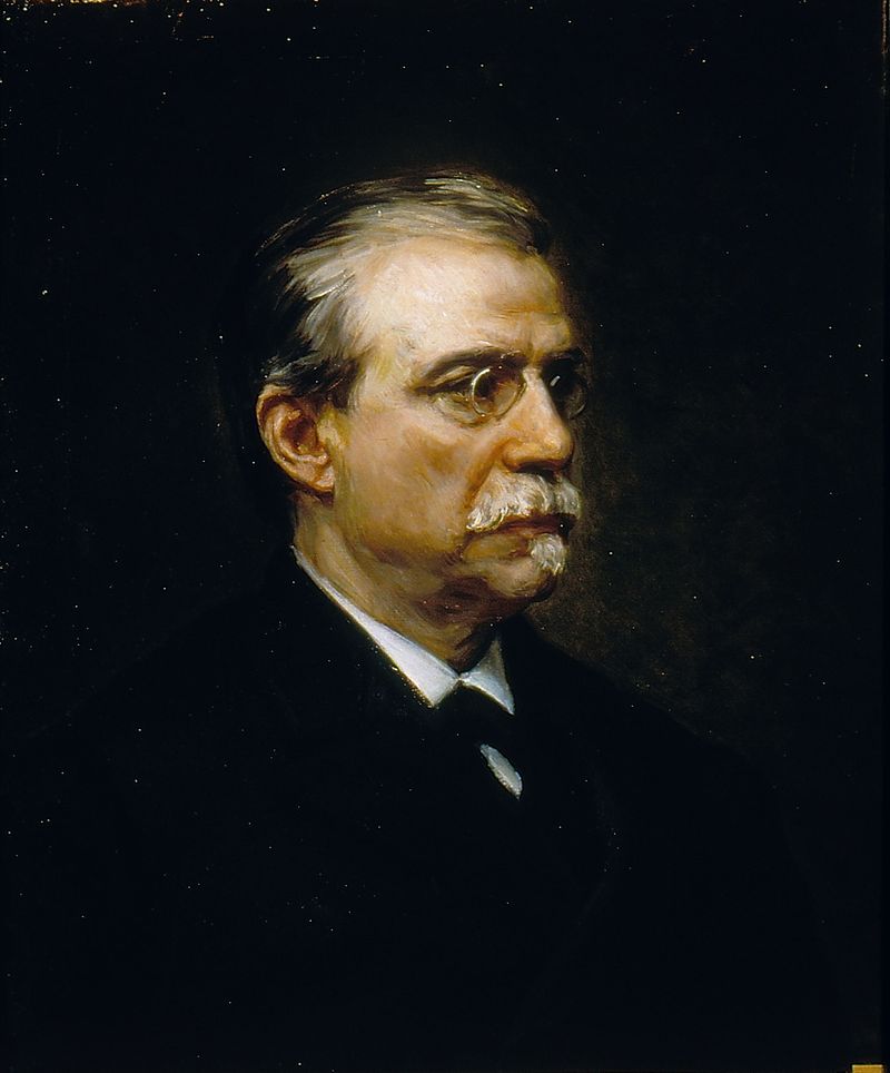 Retrato de Cánovas del Castillo realizado por Madrazo.