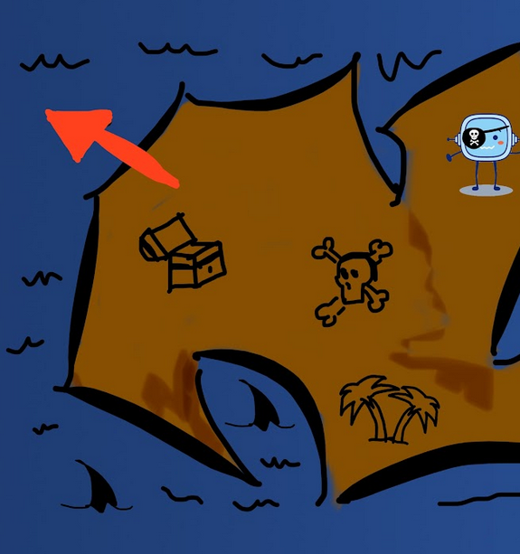 La imagen muestra una isla.