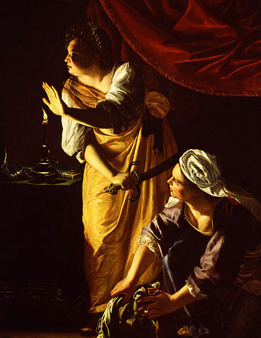 Artemisa Gentilsechi, Judith y su criada