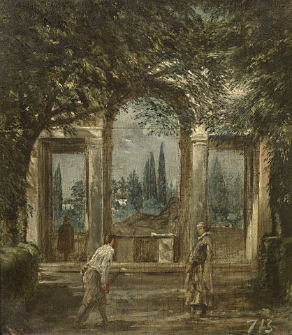Vista de la Villa Médicci, 1630